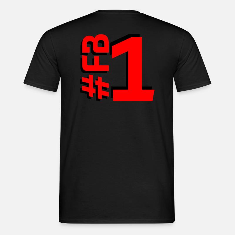 FB1-KARTON - Männer T-Shirt - Schwarz
