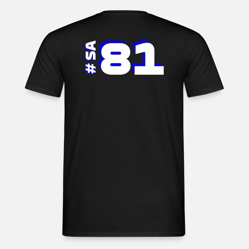 SA81 - Männer T-Shirt - Schwarz