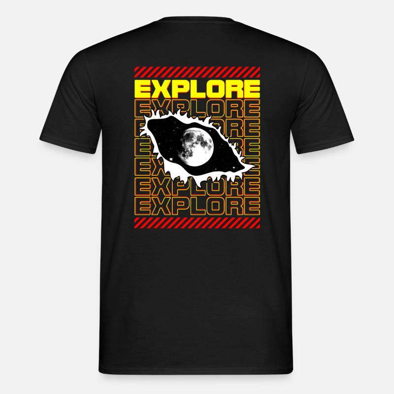 SPACE Explorer - Men's T-Shirt - black