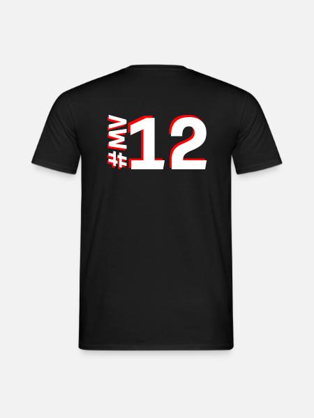 MV12-KARTON - Männer T-Shirt - Schwarz