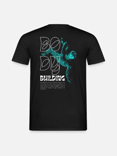 Bodybuilding Gym Aesthetics - Men's T-Shirt - black