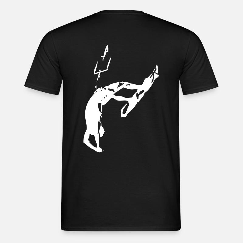 Kiter - Dead Man - Männer T-Shirt - Schwarz