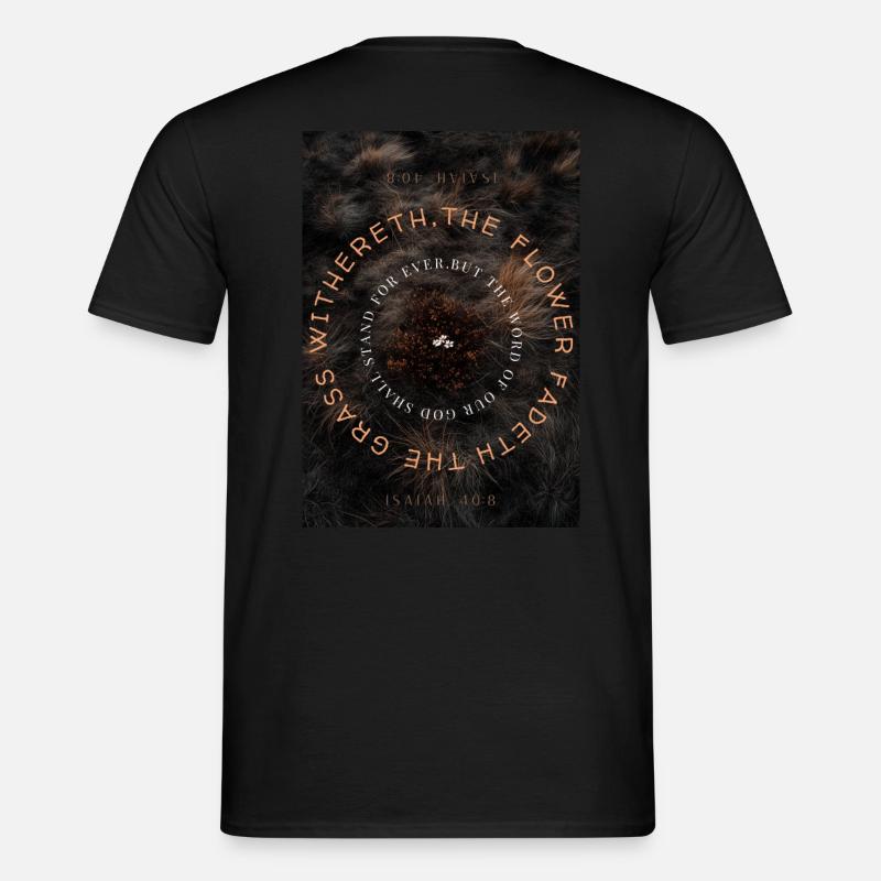 La Parole de Dieu subsiste éternellement - T-shirt homme - noir