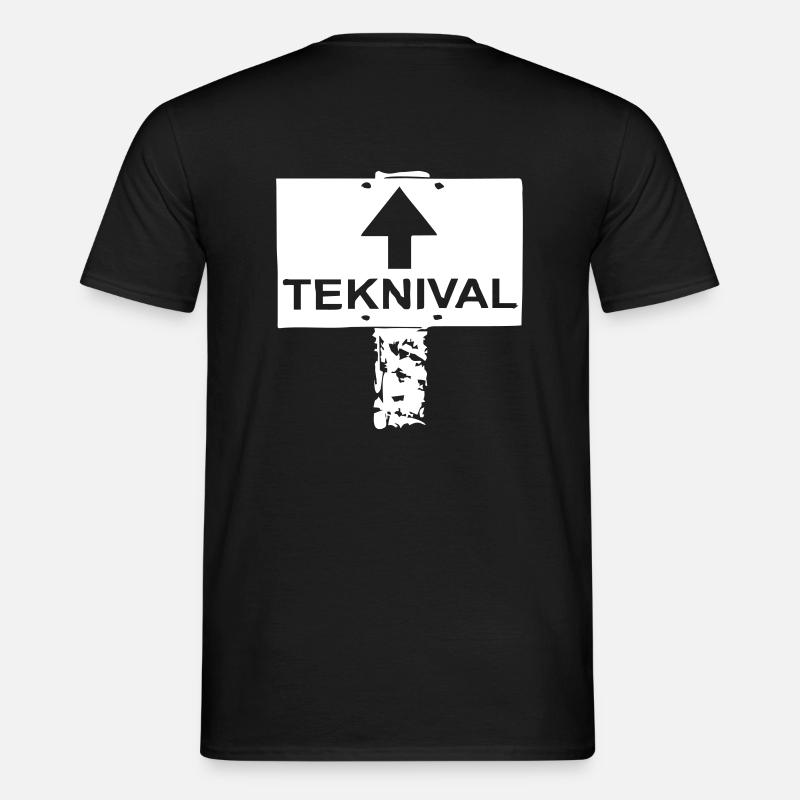 teknival 23 - Männer T-Shirt - Schwarz