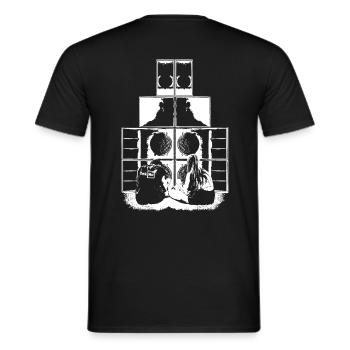 Système audio Tekno 23 - T-shirt homme - noir - Dos - AI Model Male 178 light (178cm)