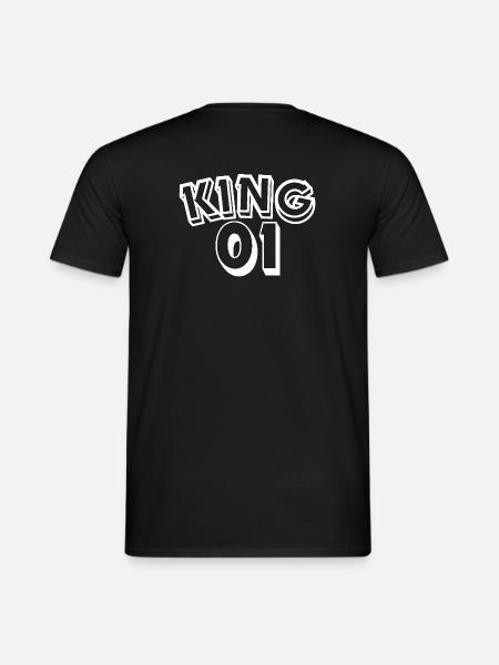 The King - MĂ€nner T-Shirt - Schwarz