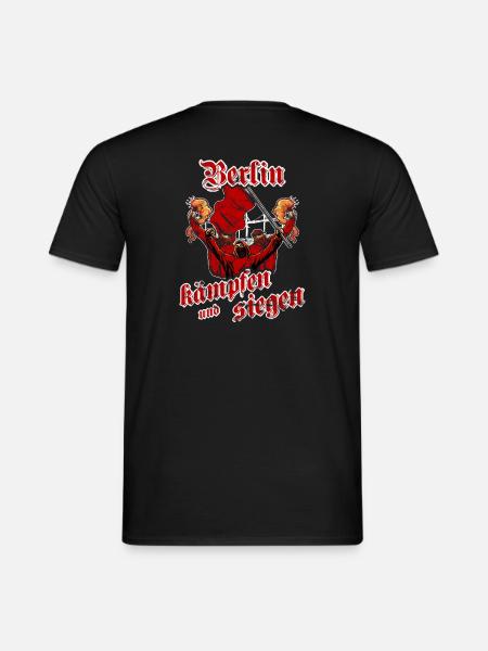 Berlin kämpfen und siegen - Männer T-Shirt - Schwarz