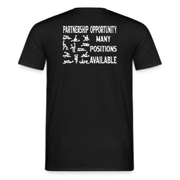 Einzigartiges ungezogenes Design Junggesellenabschied - Männer T-Shirt - Schwarz - Hinten - AI Model Male 178 light (178cm)