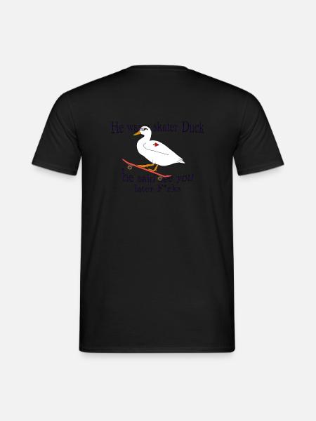Sk8ter Duck! - Männer T-Shirt -