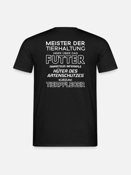Tierpfleger / Tierpflegerin / Tierpflege / Tiere - Männer T-Shirt - Schwarz