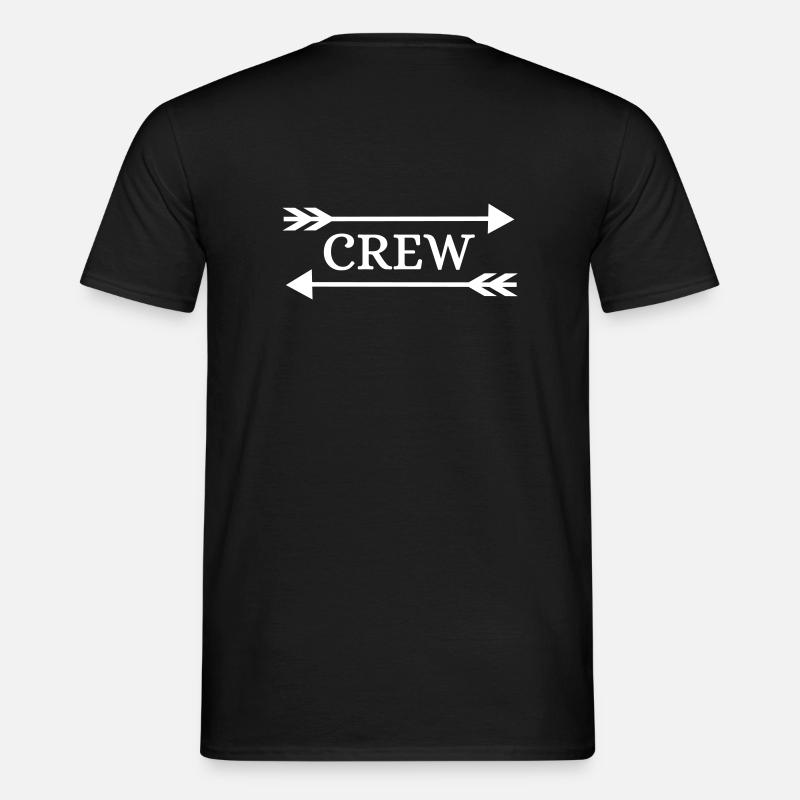 crew_arrow2 - Männer T-Shirt - Schwarz