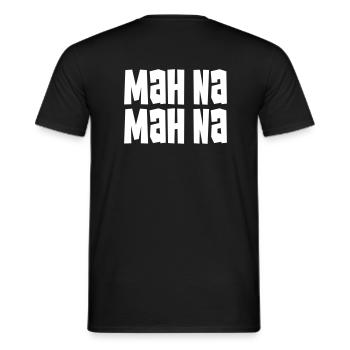 CHANTE couple manne manne idée cadeau Schlager - T-shirt homme - noir - Dos - AI Model Male 178 light (178cm)