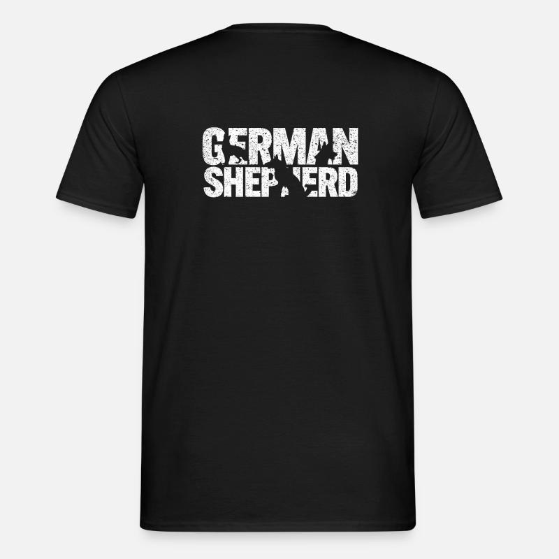 German Shepherd cutout - Männer T-Shirt - Schwarz