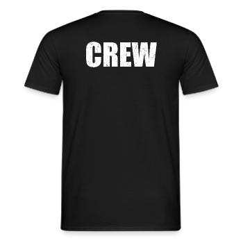 étape manuel technicien - T-shirt homme - noir - Dos - AI Model Male 178 light (178cm)