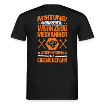 Mécanicien d’outillage cadeau - T-shirt homme - noir - Dos - AI Model Male 178 light (178cm)