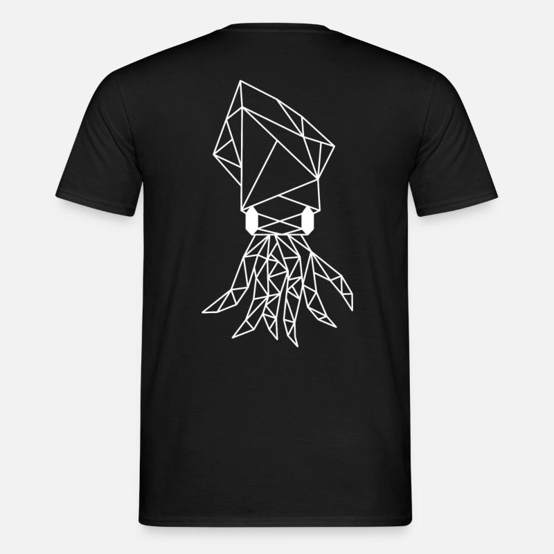 Squid - Männer T-Shirt - Schwarz