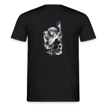 Art esthétique du piano - T-shirt homme - noir - Dos - AI Model Male 178 light (178cm)