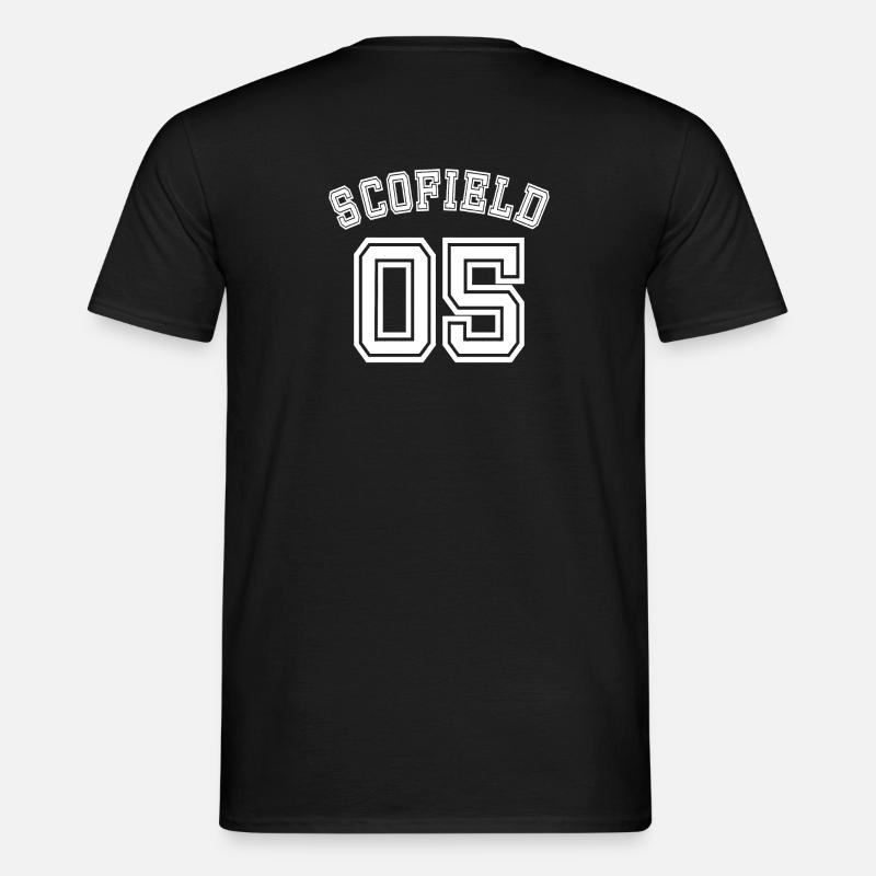Prison Break Scofield 05 - Männer T-Shirt - Schwarz