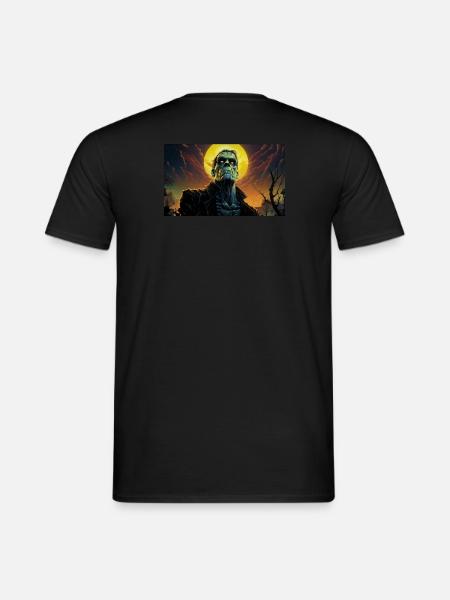 Monster in Jacket - Men's T-Shirt - black