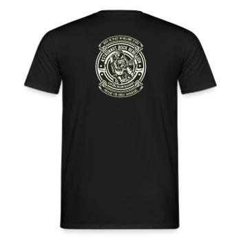 Guitare Space Rock - T-shirt homme - noir - Dos - AI Model Male 178 light (178cm)