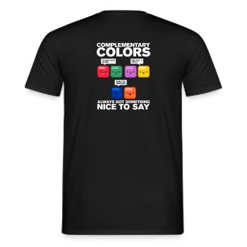Artiste artiste artiste artiste cadeau - T-shirt homme - noir - Dos - AI Model Male 178 light (178cm)