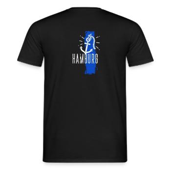 Hamburg Hamburg Stadt - T-shirt homme - noir - Dos - AI Model Male 178 light (178cm)
