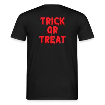Halloween, Black Magic, Candy - Men's T-Shirt - black - Back - AI Model Male 178 light (178cm)