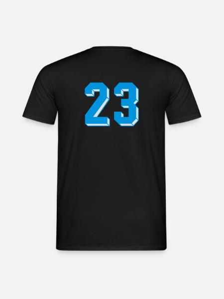 dreiundzwanzig - T-shirt homme - noir