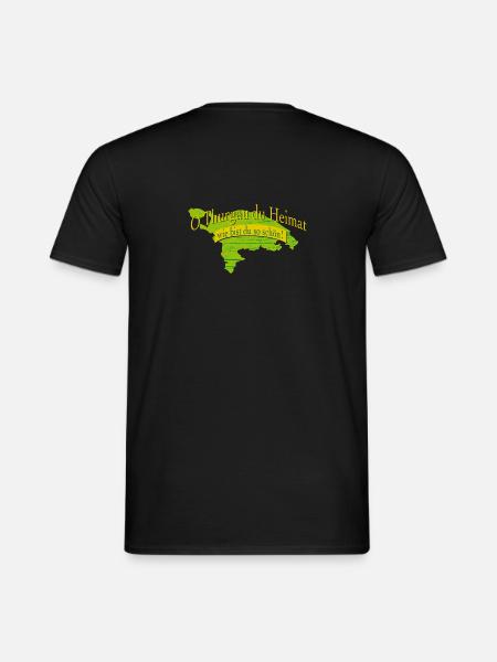 o Thurgau du Heimat | Ostschweiz - Männer T-Shirt - Schwarz