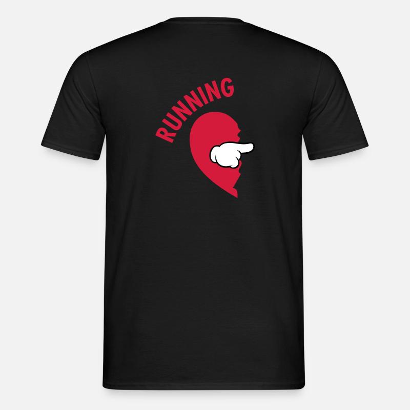 Running Partner (Part 1) - Men's T-Shirt - black