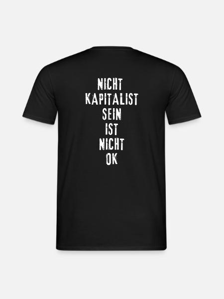Kapitalist - Männer T-Shirt - Schwarz
