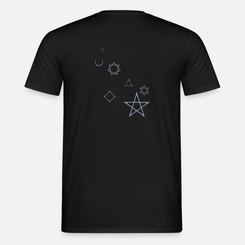 magie, magic, - Männer T-Shirt - Schwarz