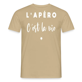 T-shirt homme avec motif T-shirt L'Apéro C'est la Vie