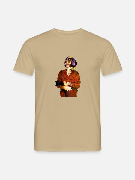 Pola Negri - Männer T-Shirt - Sandbeige