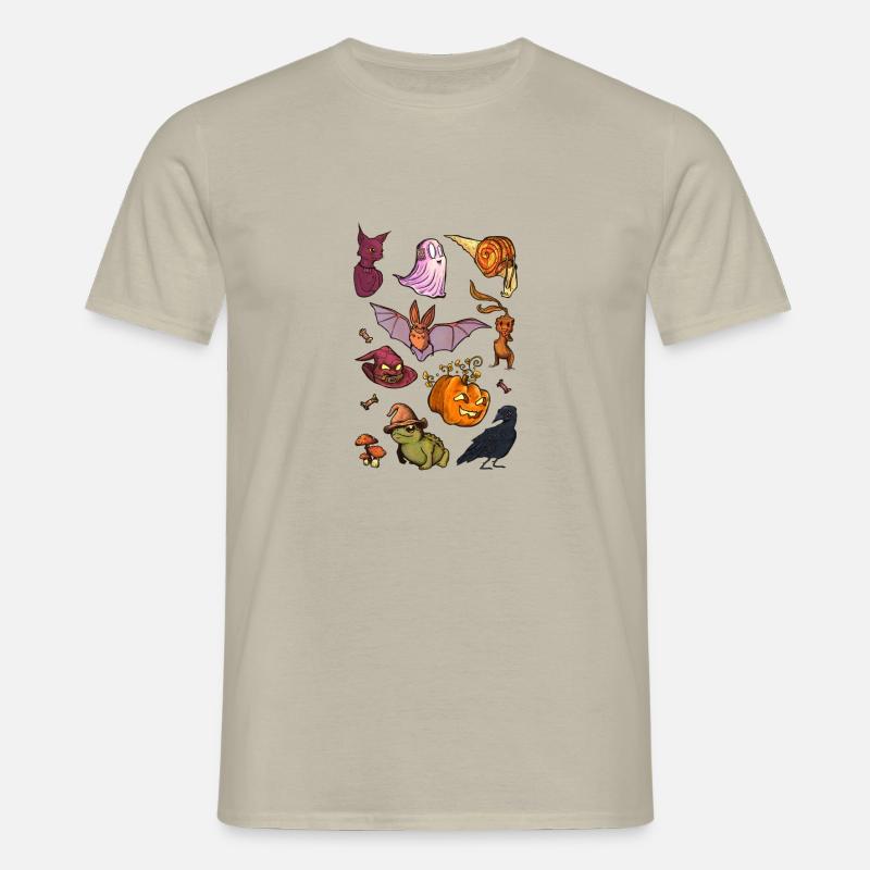 Süßes oder Saures - Männer T-Shirt - Sandbeige