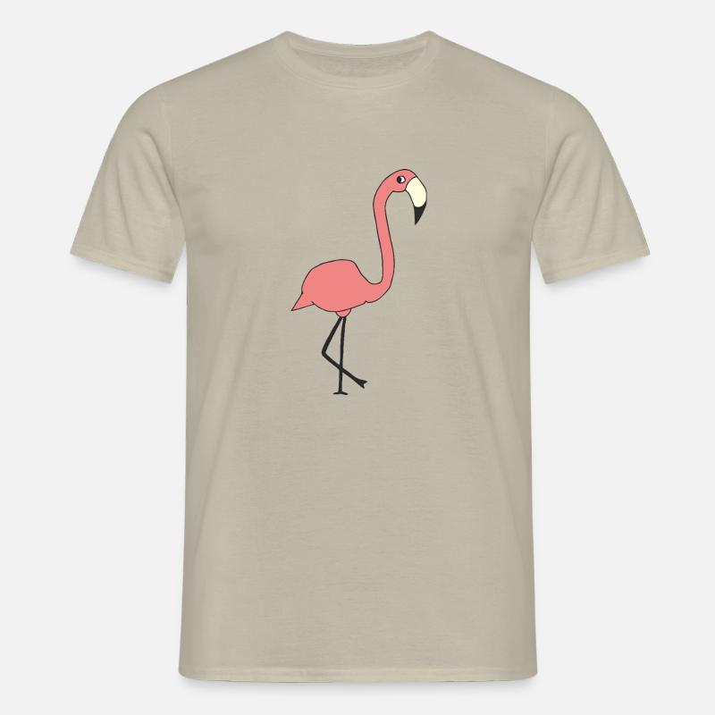 Flamingo - Men's T-Shirt - sand beige