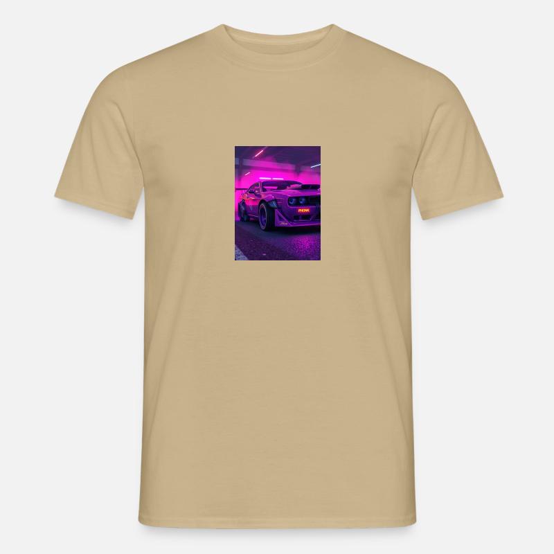 phonk drift - Männer T-Shirt - Sandbeige