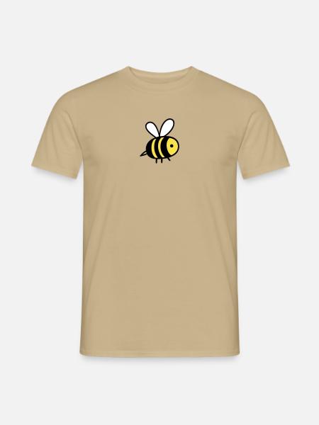Cute little bee - Men's T-Shirt - sand beige