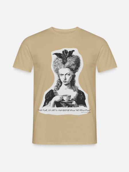This Time, I’d Like to Unsubscribe – Marie Antoine - Männer T-Shirt - Sandbeige