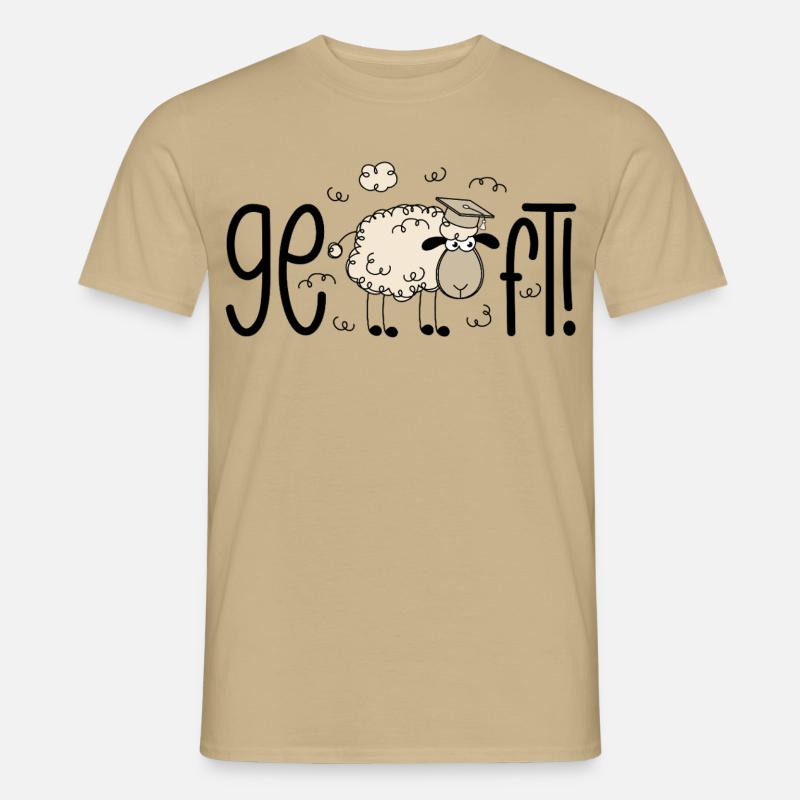 Fatto! Pecore - T-shirt uomo - beige sabbia