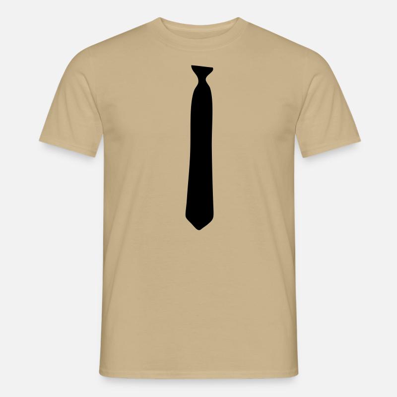 Dachs - Männer T-Shirt - Sandbeige