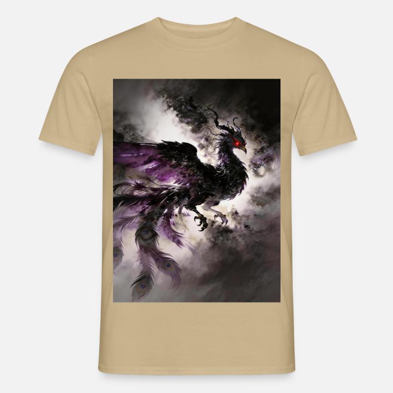 Le Crépuscule du Phénix Noir : Éclipse - Men's T-shirt - sand beige