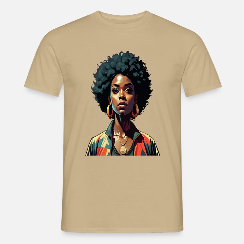 DC-Design Old School W - Männer T-Shirt - Sandbeige