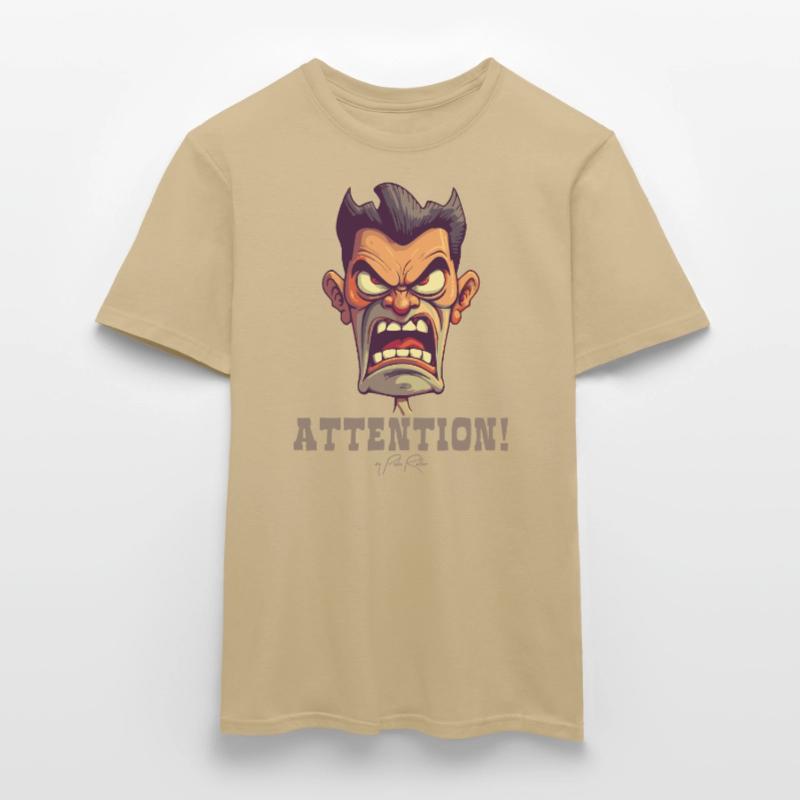 Drill Sergeant Instructor, Attention! Men’s T-shirt