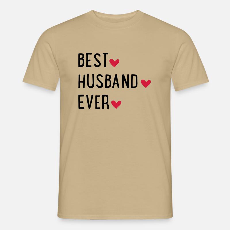 Ehemann - Männer T-Shirt - Sandbeige