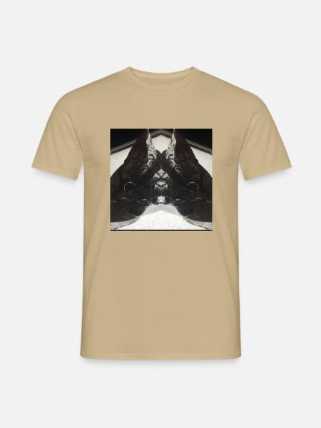 Gothic Rock - Männer T-Shirt - Sandbeige