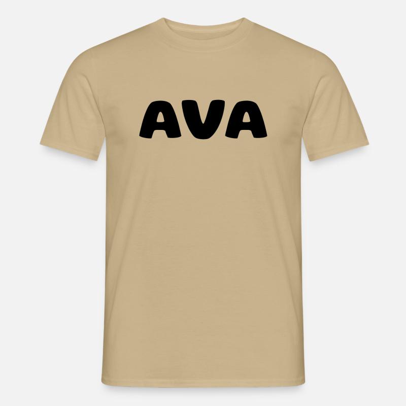 Name - Ava - Men’s T-shirt - sand beige