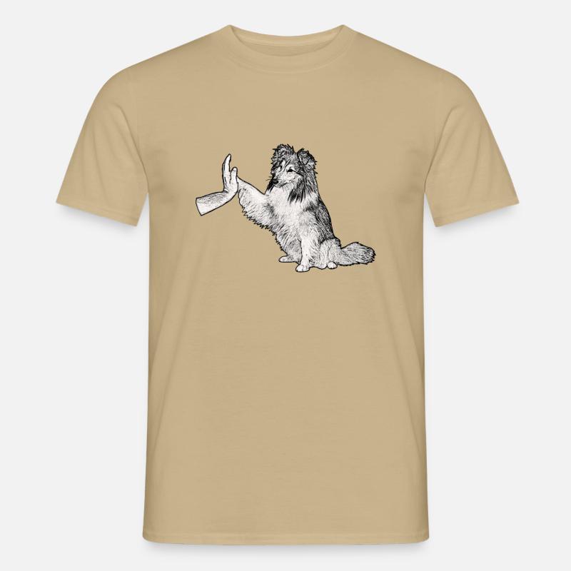 Team Player - Männer T-Shirt - Sandbeige
