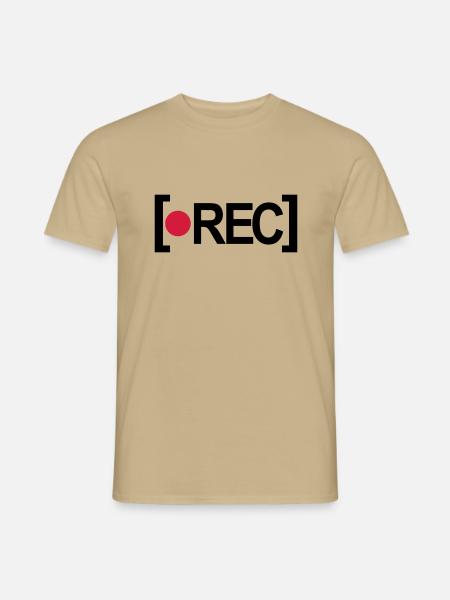 rec - T-shirt homme - beige sable