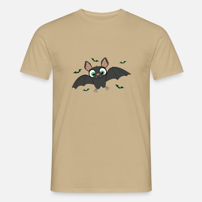 fledermauser - Männer T-Shirt - Sandbeige